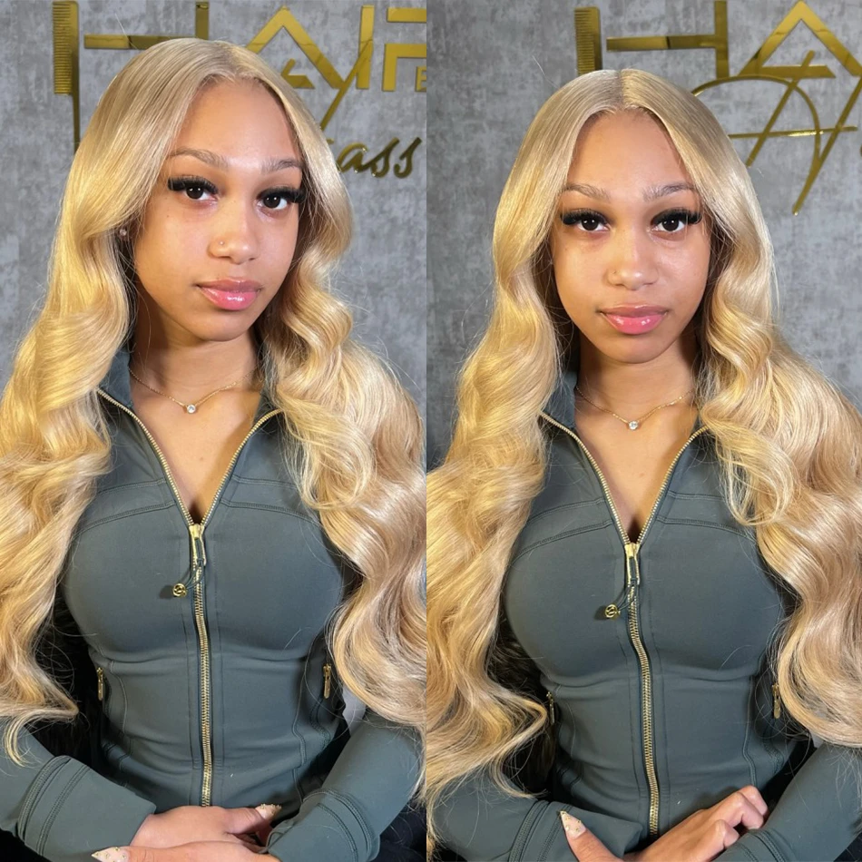 

30 40 High Inch Blonde 13x4 13x6 613 HD 250 Density Glueless Body Wave Human Hair Lace Front Wig Honey Lace Frontal Wigs Women