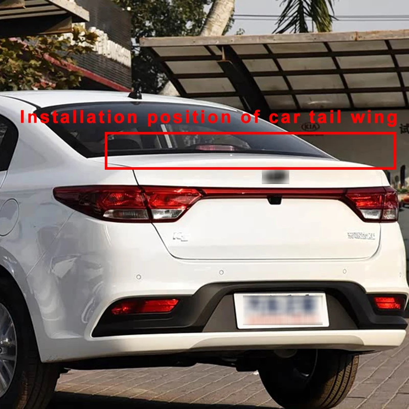 

Универсальный электрический задний спойлер-крыло для багажника с дистанционным управлением, аксессуар для модификации Kia K2 2011-2019