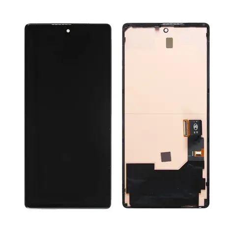 Para Google Pixel 6 pantalla LCD MONTAJE DE digitalizador con pantalla táctil 6,4 ''OLED GB7N6, G9S9B16 G9S9B GR1YH LCD con marco