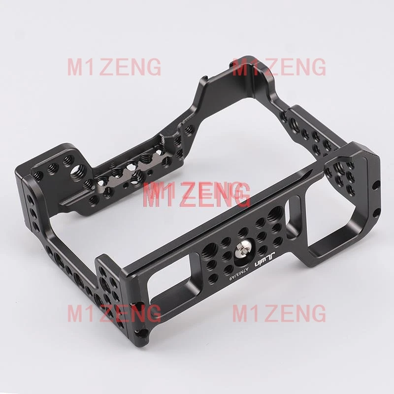Aluminiowy uchwyt do klatki operatorskiej, ramię do mocowania filmu, wspornik stabilizujący do statywu wideo do kamer SONY A7M3/A7R3/A9/A7II/A7R2/A7M2 — zdjęcie produktu 3