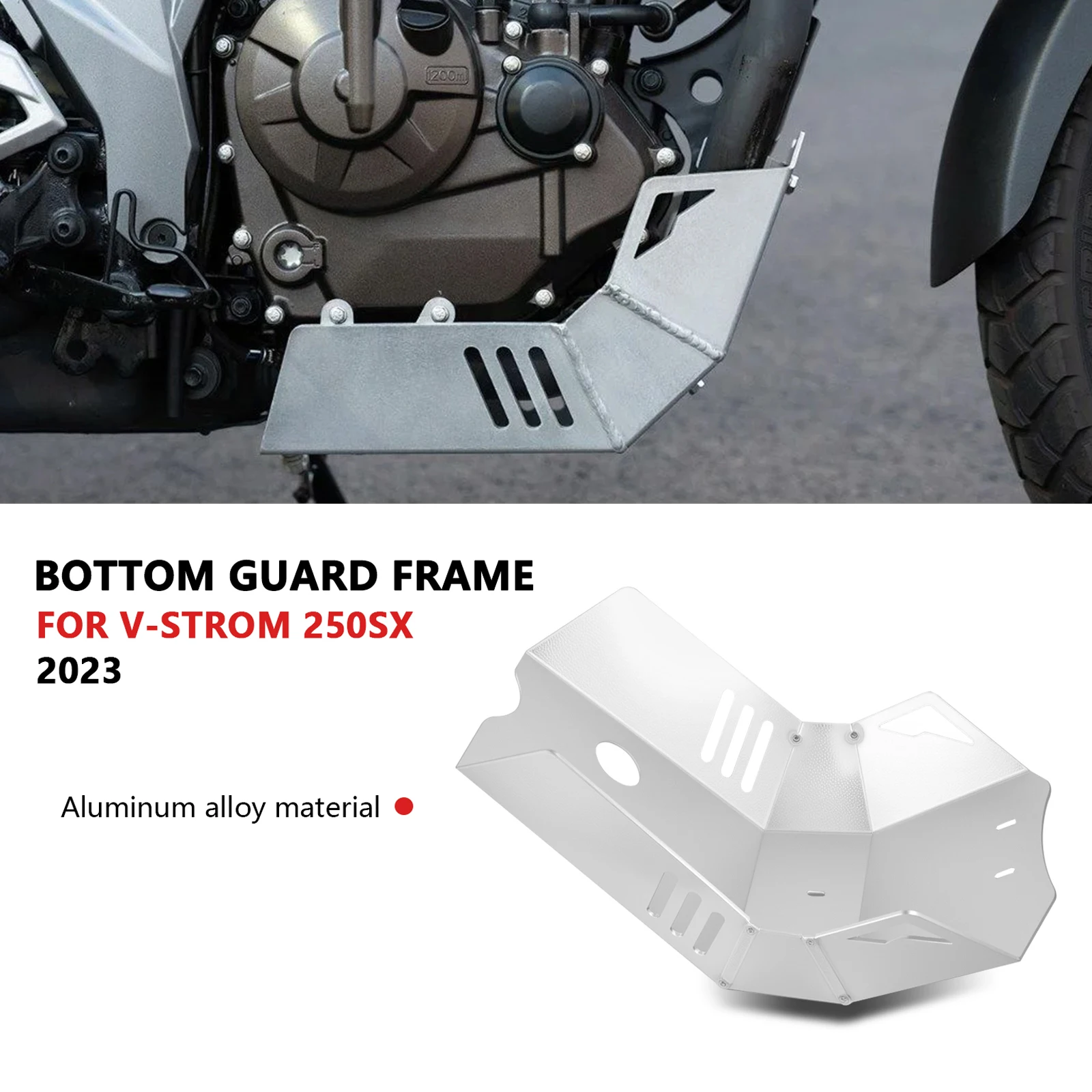 

Для V STROM 250 SX 2025 V-Strom 250 SX 2024 2023 аксессуары для мотоциклов, защитная пластина шасси, защитная крышка шасси двигателя