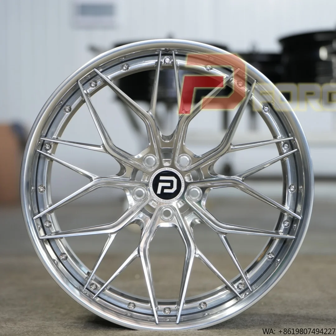 

Custom 2-piece Forged Alloy Wheels Mesh Design for - E63S G-Class GT CLE M3 M4 3 Series X5M X3 A4 A6 Q5