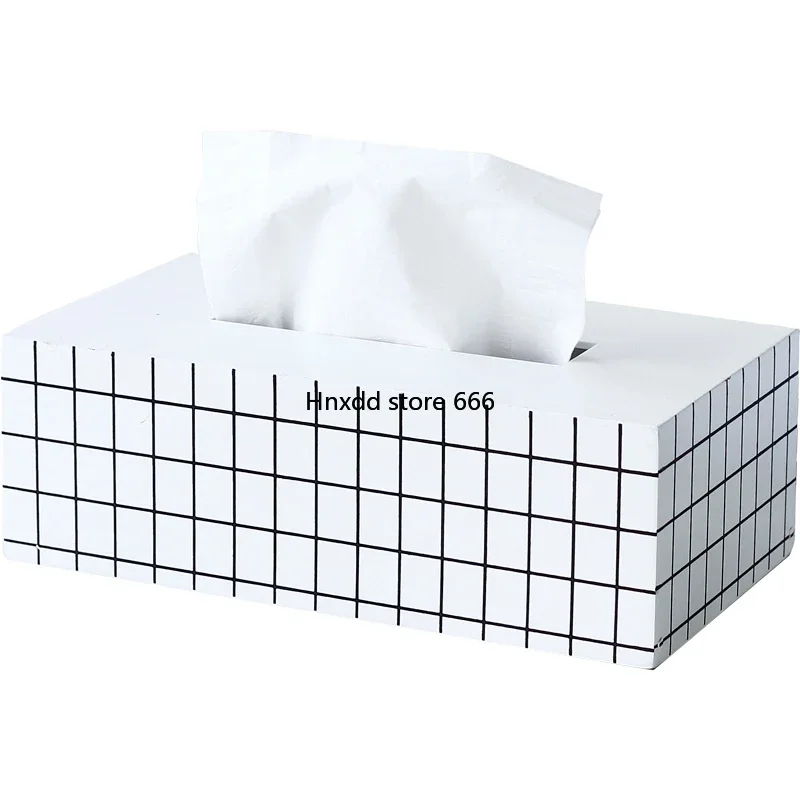 

Легкая роскошная высококачественная коробка для салфеток, простой современный креативный домашний обеденный стол, салфетка для гостиной