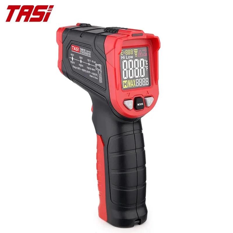 

For Sea Shipping, CustomizedOEM ODM TASI TA601B -50 to 680 Infrared Thermometer IR Laser Temperature Gun for Industry