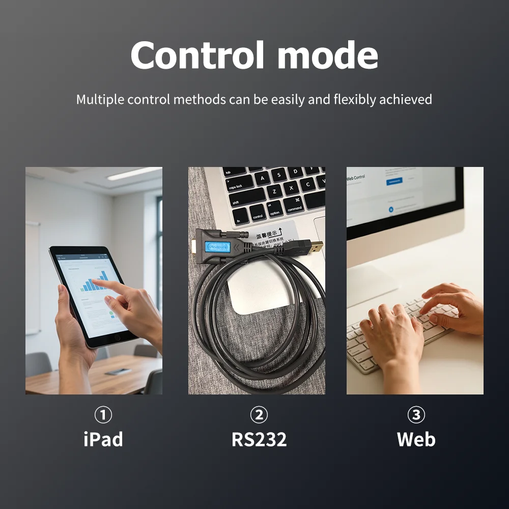 NEW Bit-VWC-809MV 4K60 8-input 9-output, Splicing, Seamless Matrix, Border Adjustment, CEC Control for Conferences & Command Cen