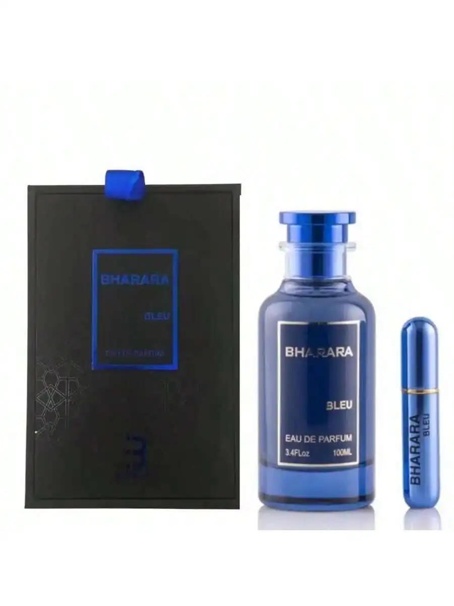 Bharara Double Bleu Pour Homme Edp Spray 100 مل (3.4 أونصة) من Bharara | الروائح المذكرية طازجة وطازجة ومائية تدوم طويلاً. #2
