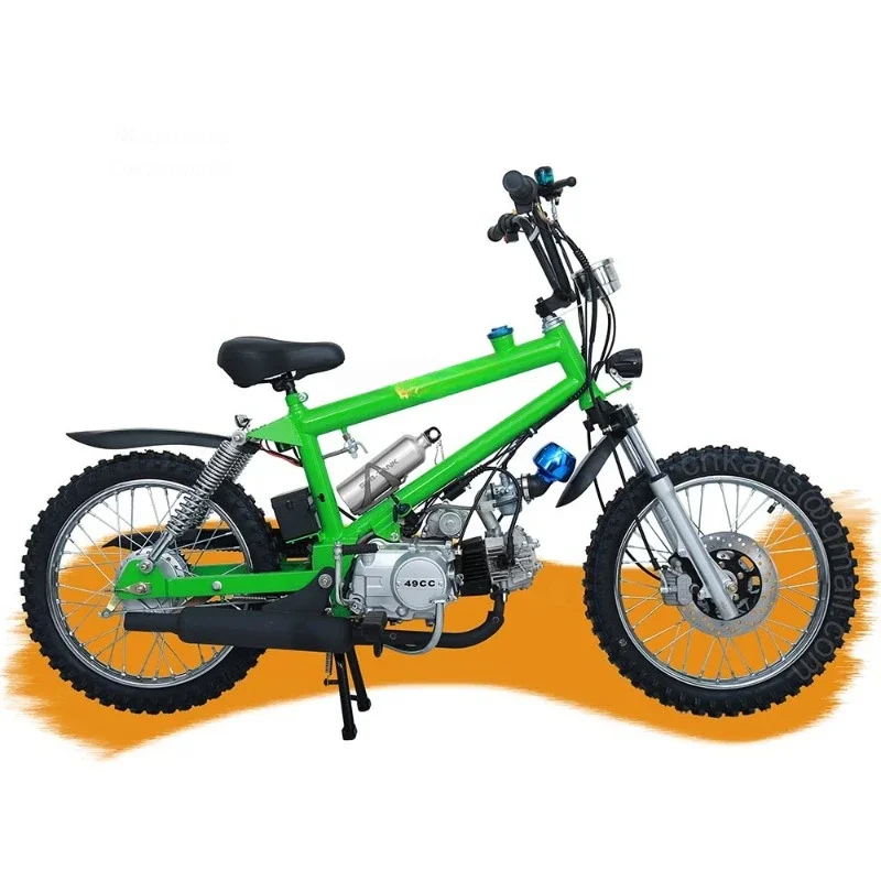 

Gas Motorized Bicycle off road motor cross bike with 50cc 110cc engine 22 inch wheel for adults