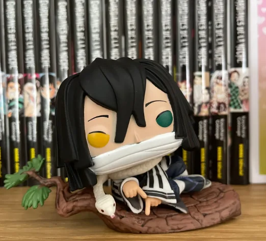 Demon Slayer Obanai Iguro # 1395 Juguetes exclusivos de figuras de vinilo