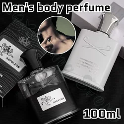 Men's Body Perfume Long-lasting Fragrance Light Fragrance Silver Mountain Spring Fresh and Deodorizing Perfume 100ml