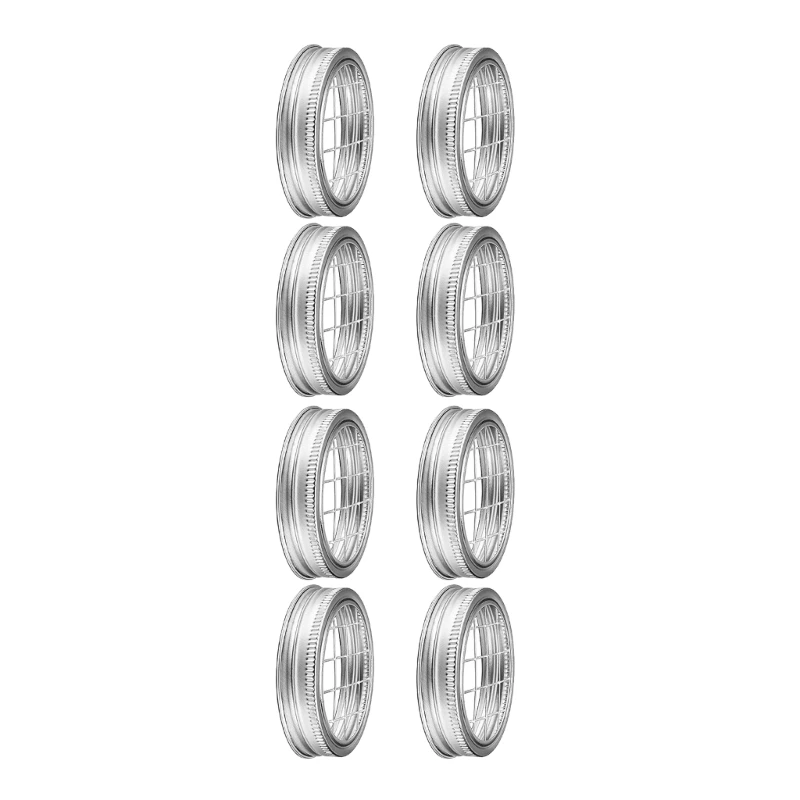 Metal Lid Insert Portable and Lightweight Jar Lid Straw Hole Lid Metal Flower Lid Great for Various Drop Shipping