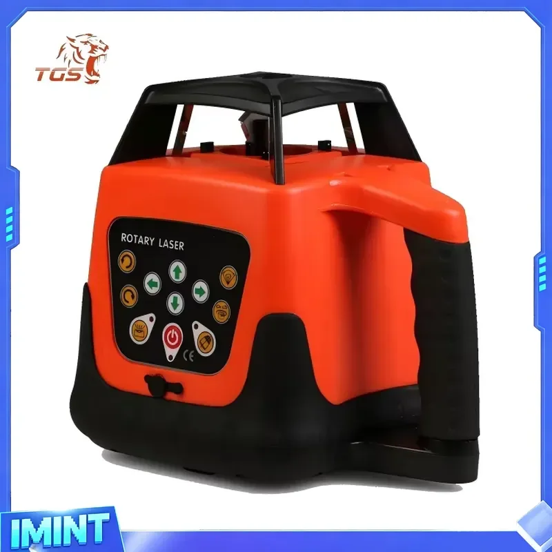 TGS Industrial-grade Rotary Level Green Light Lithium Battery Outdoor Rotating Strong Light Projection Self-leveling