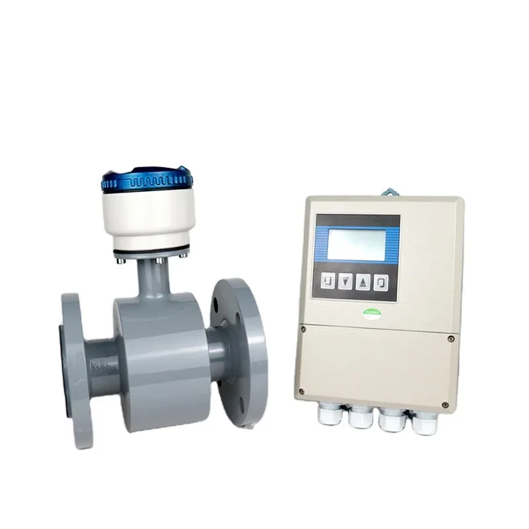 Plus Discount Sewage Split Electromagnetic Flow Meter 32mm With IP68 Water-proof Flowmeter