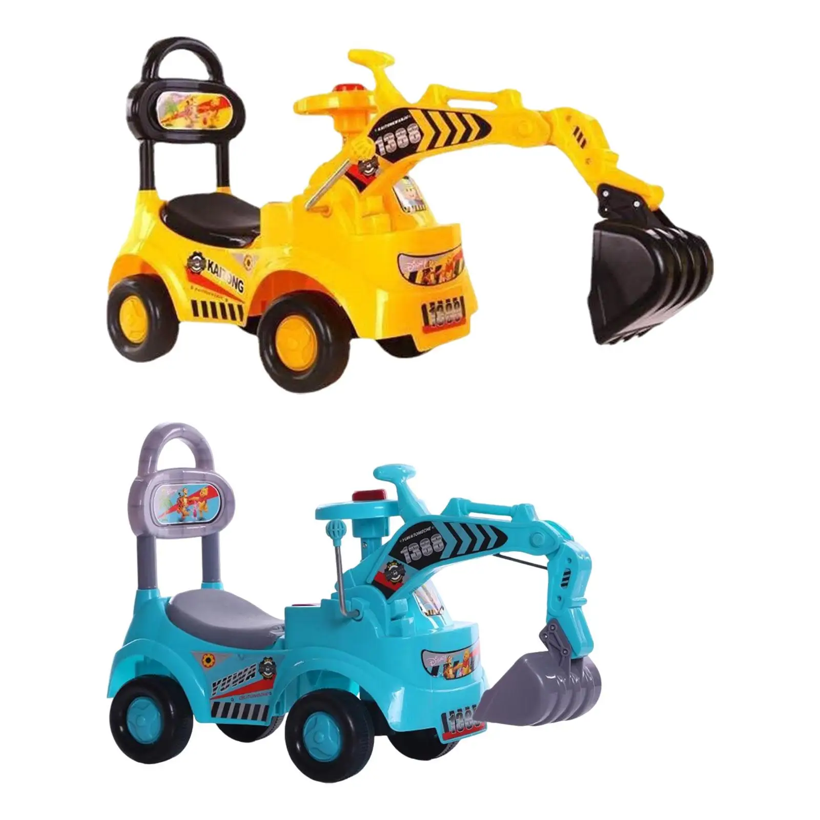 Construction Trucks Toy Excavators Toy Building Gifts Party Supplies Engineering Vehicle Toy Educational Toy for Boys Girls