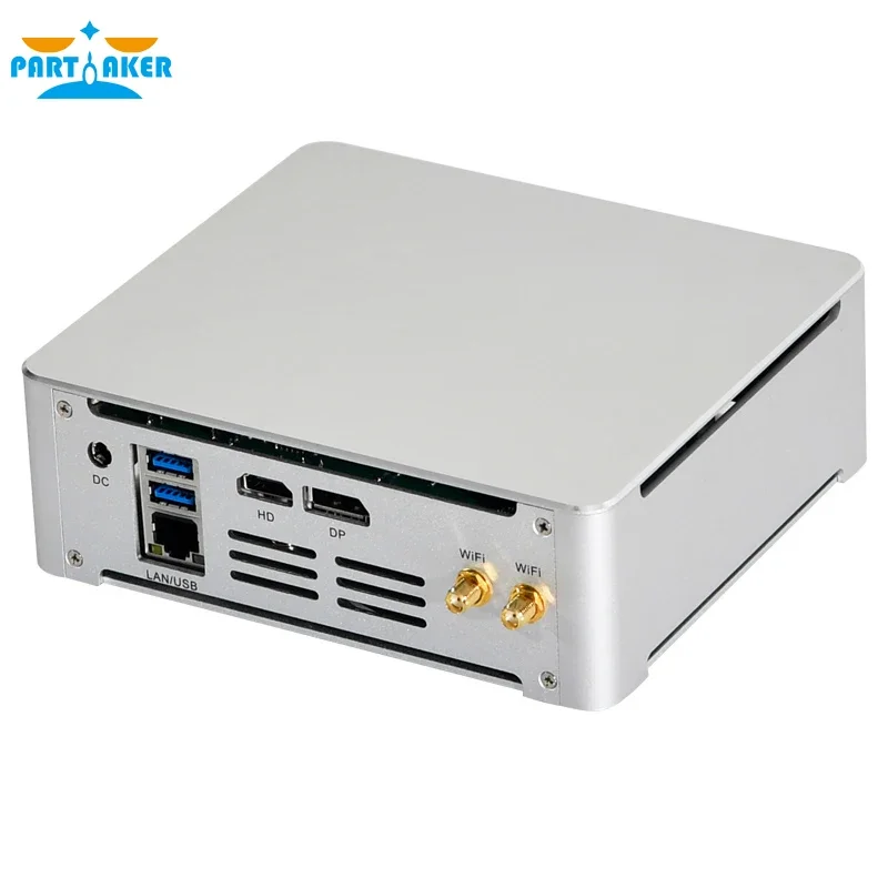 Partaker Mini PC Core I7-13620H I7-1260P 2 x DDR5 RAM NVMe SSD Windows 11 Pro Desktop Computer 1xHDMI2.1 1xDP1.4 1xType-C WiFi