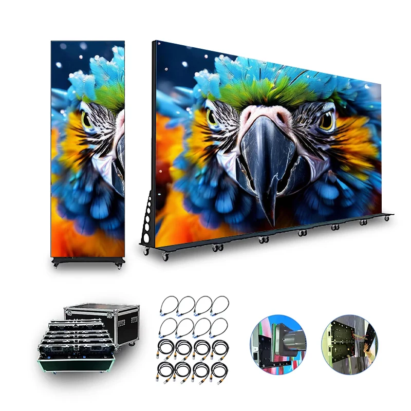 Stable Factory Stock Built-in Media Player Auto-Play Scheduling Loop Playback Retail Store LED Poster Display