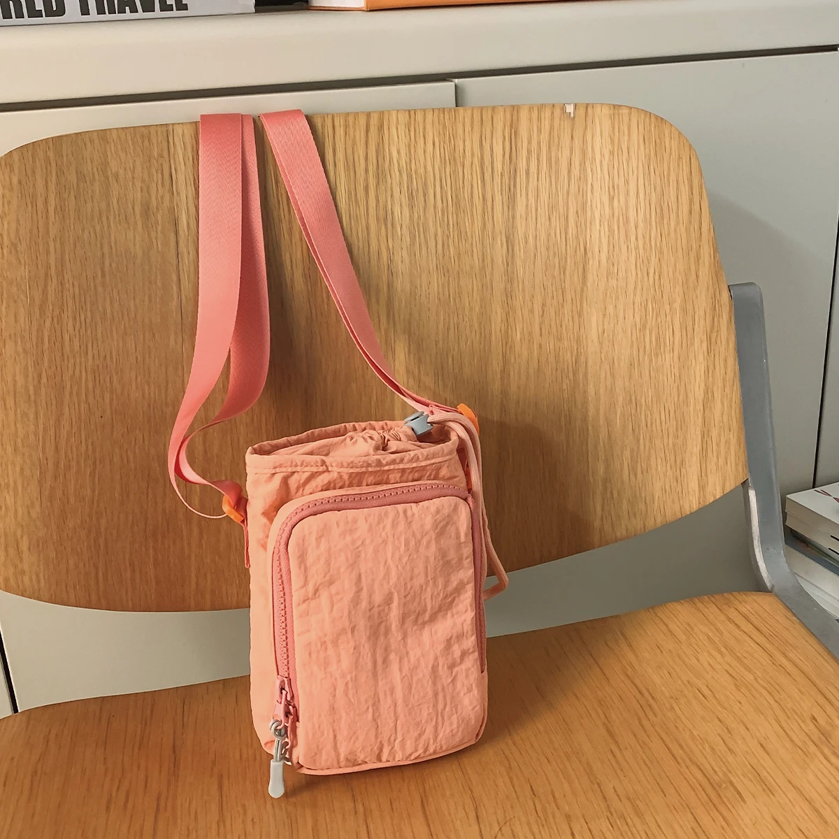 Hochwertige, stilvolle Handytasche für Damen, Umhängetasche, Wasserflaschentasche, Mini-Sommerhandtasche, Schlüsseltasche, Schultertasche, für Wanderungen, Trekking, Laufen, Tasche für Taschentücher. – Detail 13
