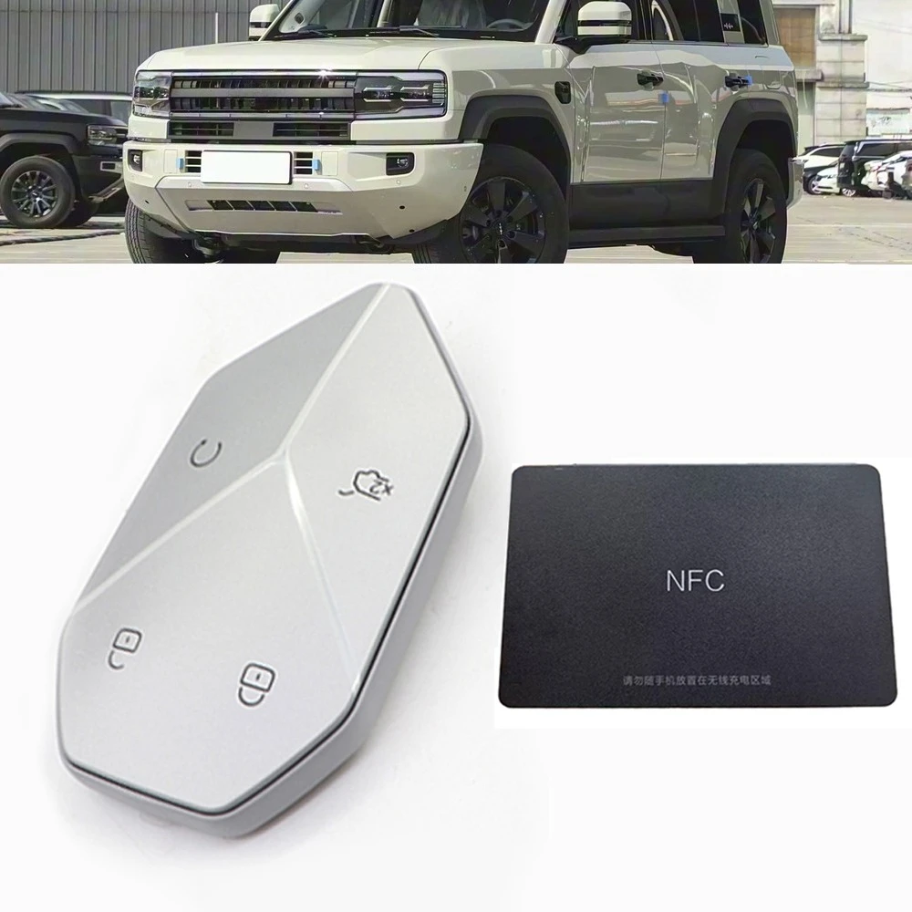 For BYD Formula Leopard 3 Leopard 5 Formula Leopard 8 Bao 5 Denza B5 B8 Auto Keyless Smart Remote Key Fob Car NFC Card