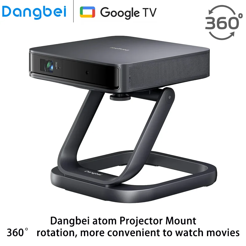 

Dangbei Atom With Projector Mount Mini Laser Projector Full HD 1080P DLP ALPD 3D Netflix 1200 lumens Wireless Smart Projector