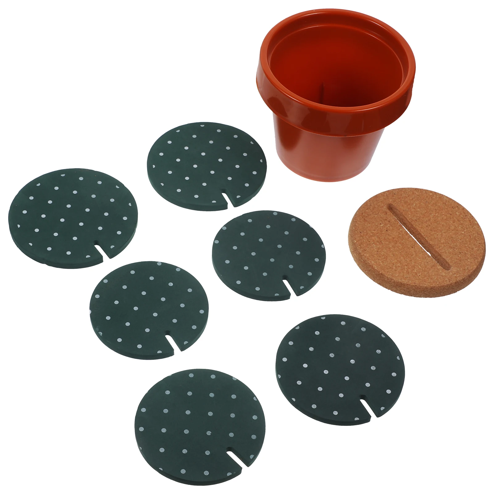 

Cactus Insulation Pads Mug Mat Coaster Drinks Coasters Decorative Accessories Cup