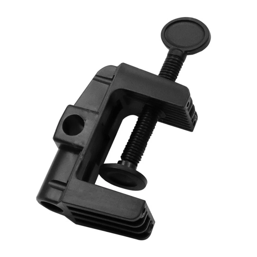

Universal Bracket Clamp Non-Slip Broadcast Mic Stand Clamp C Shape Horse Buckle Clip for Microphone Desk Lamp Ringlight