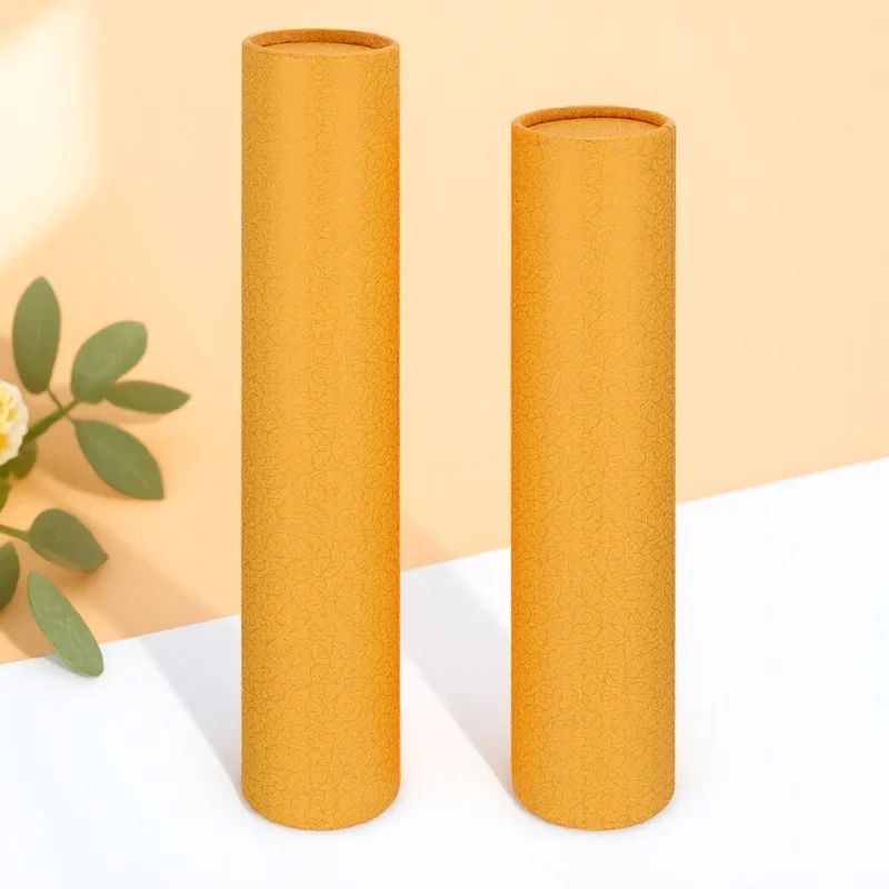 Calligraphy Scroll Expandable Poster Storage Tube Waterproof Art Print Mailing Container Drawing Drafting Tube Cardboard Storage