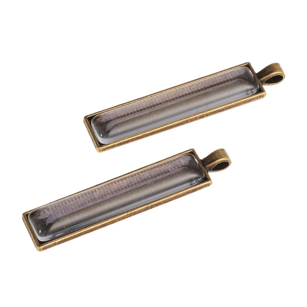 

Charms for Jewelry Making Bottom Support Patch Tray Alloy Pendant Trays Bracket