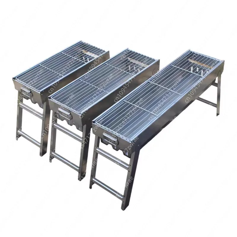 

Stainless steel barbecue grill, household barbecue stove