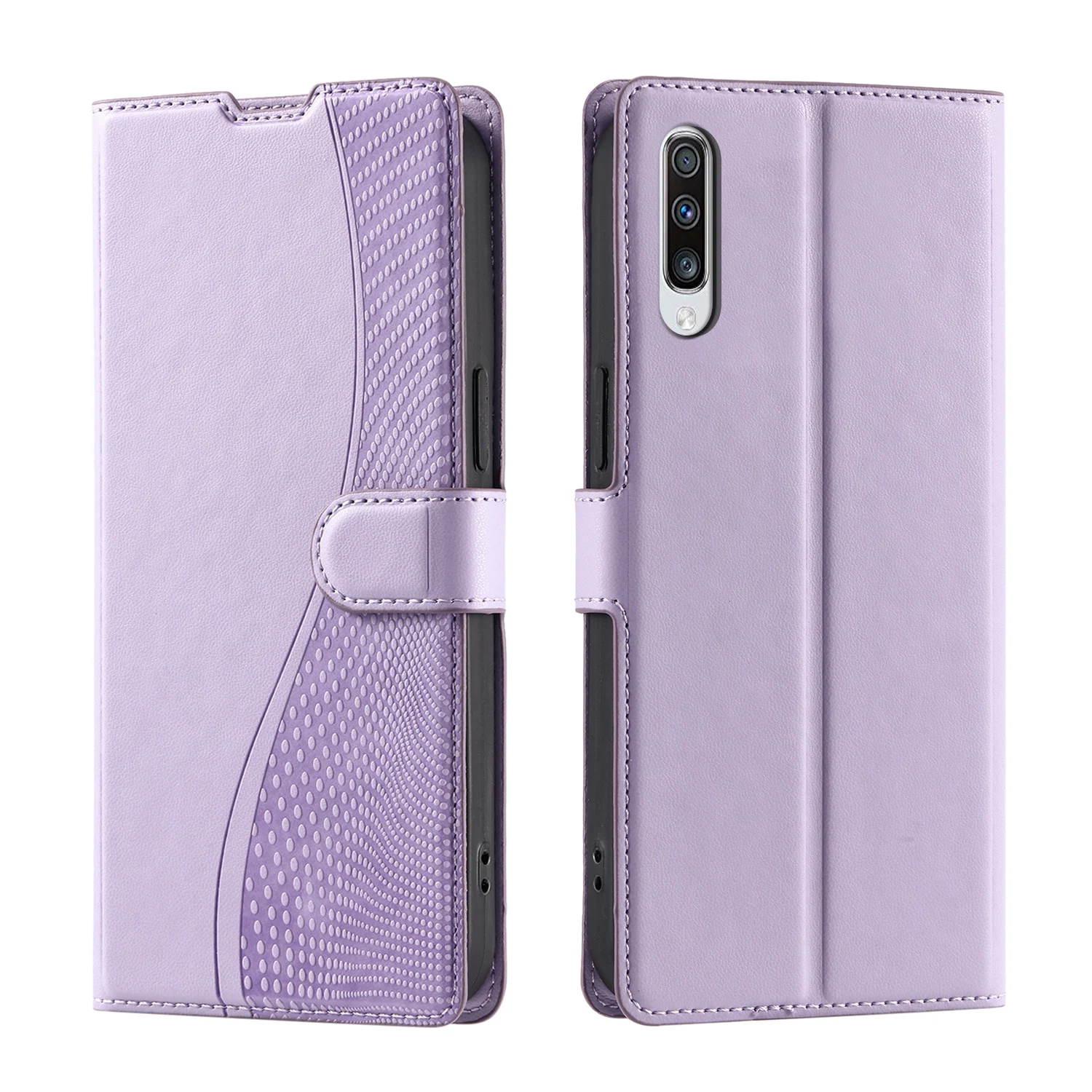 

For Samsung Galaxy A50 / A30S / A50S / A70 / A70S phone case voltage polka dot flip cover leather case