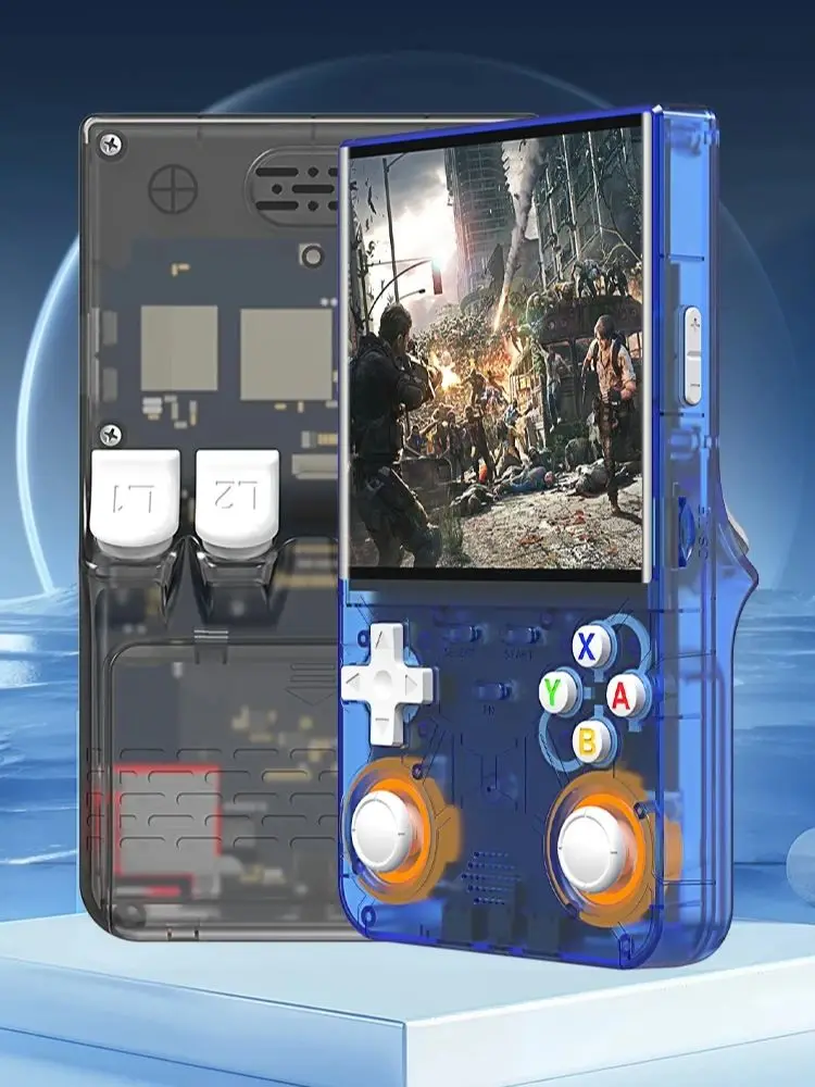 R36Ultra 4,0-inch retro draagbare gameconsole 128 GB draagbare videospeler open source Linux-systeem voor gaming - afbeelding 2