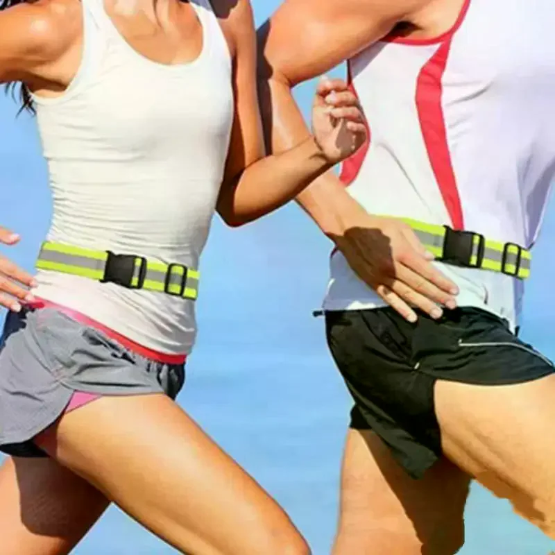 調節可能な弾性反射ベルトランニングサイクリングスポーツ高視認 - Running Visibility Gear のレビューと価格