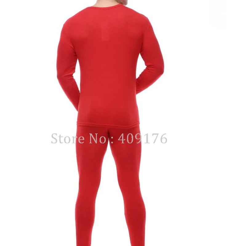 Modal Long Johns Men Thermal Underwear Set Warm Body Thin Underwear O Neck Tops Buttoms Big Large Waist XL-7XL