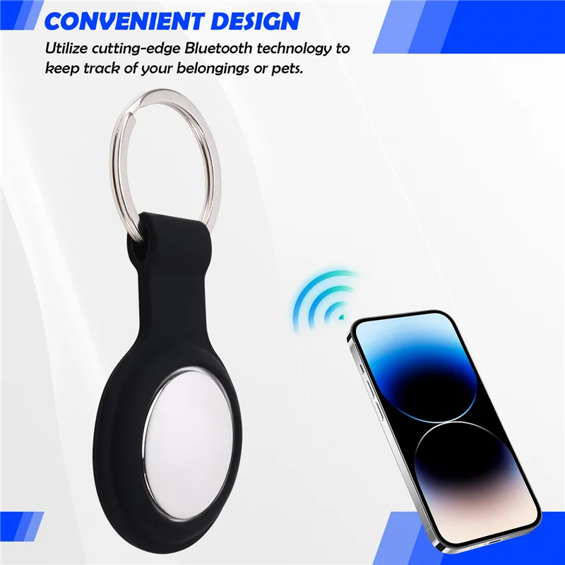 

-A96Z умный Bluetooth GPS трекер круглый анти-потерянный локатор отслеживания устройства смартфон кошелек ключ анти-потерянное устройство