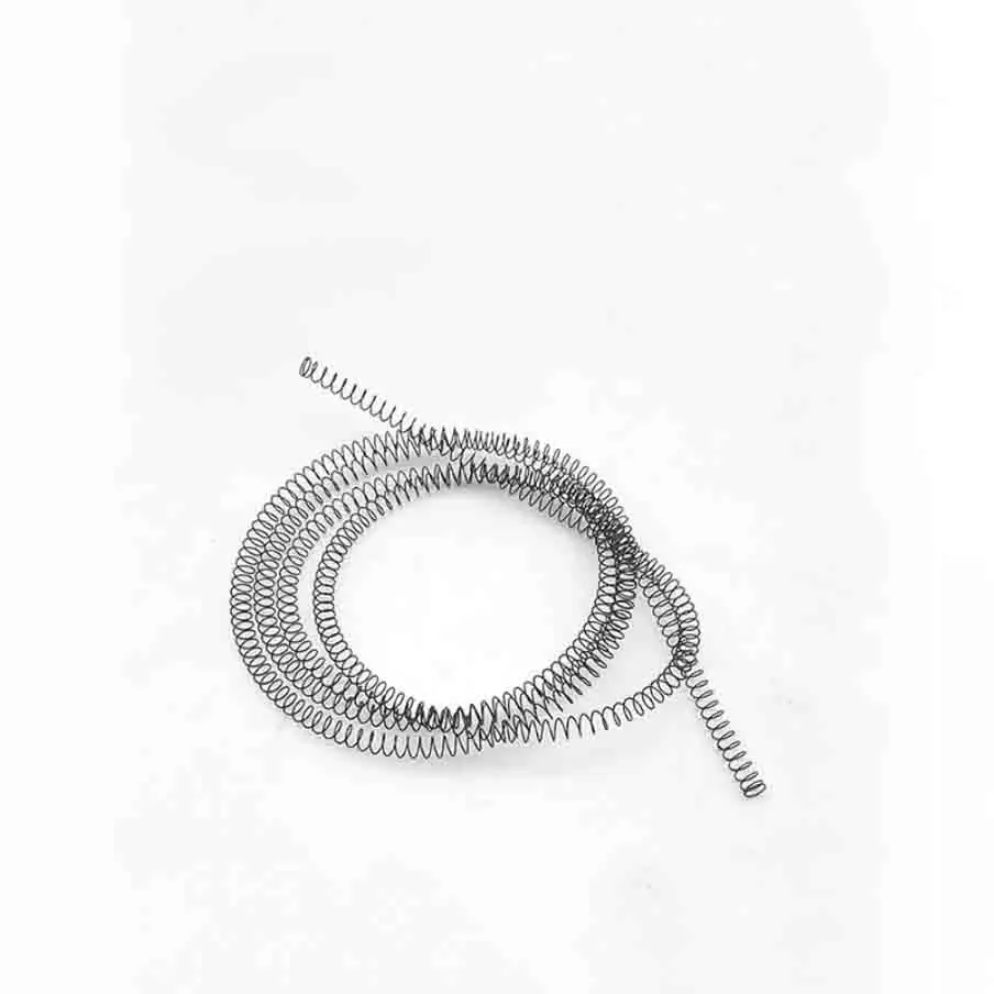 

2PCS Professional Precision Coiled Compression Spring Thin Long Extension 1mm Wire Diameter 6-15mm Outer Diameter 1000mm Length
