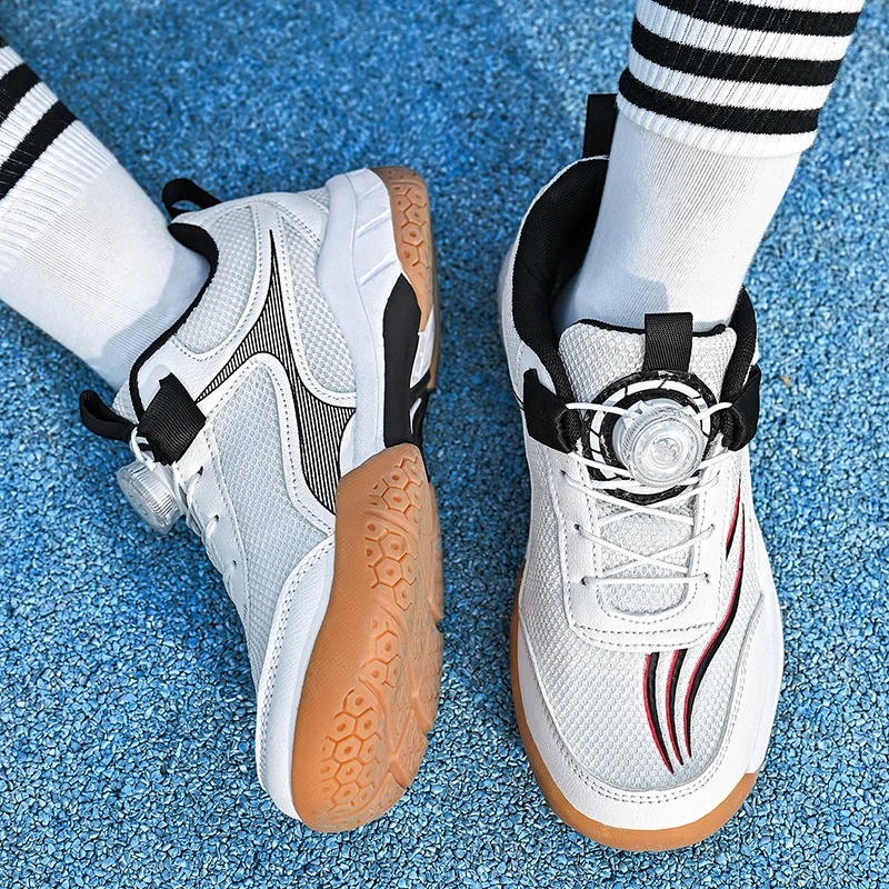 New Badminton Shoes, Children's Mesh Breathable Fitness Training, Table Tennis, Youth Tennis Shoes, Sizes 31-40