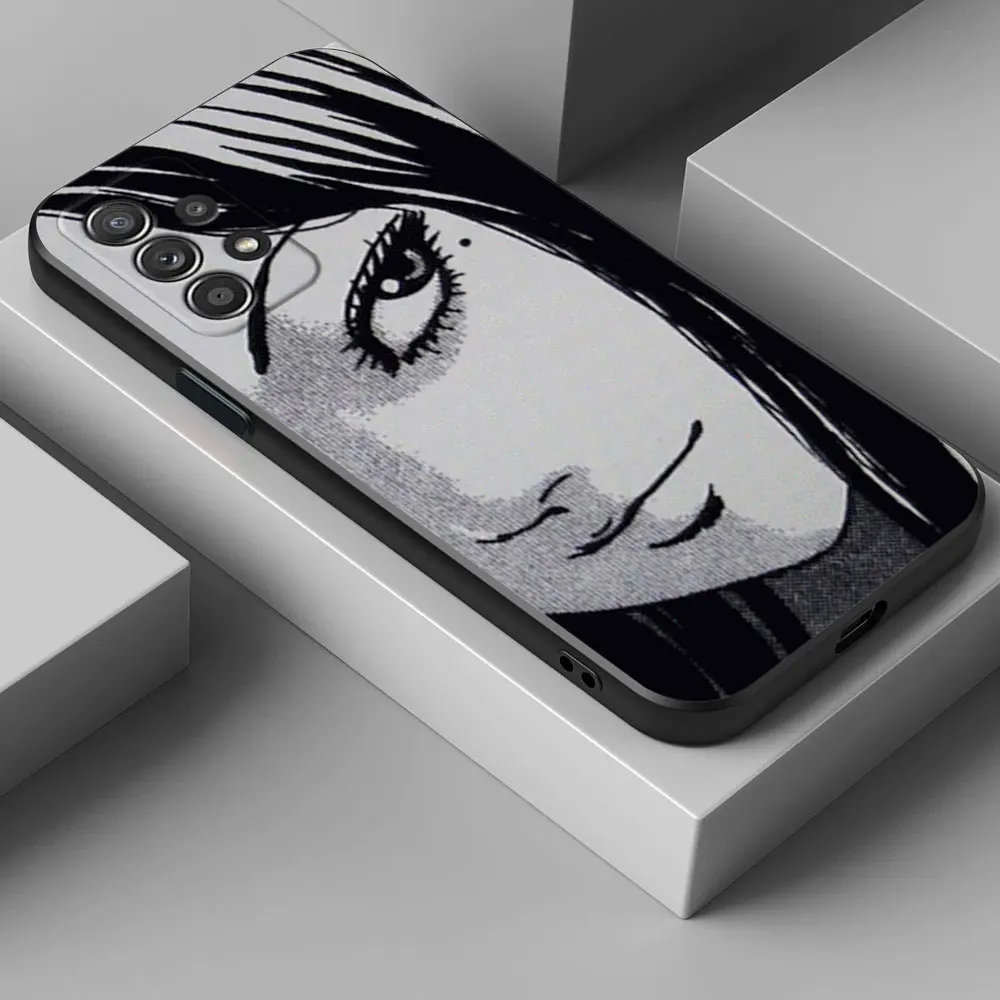 Horror Comic Tomie Junji Ito Manga Phone Case For Samsung Galaxy A15 A25 A24 A23 A22 A21S A20s A13 A10 A05 A04 A03 A02 A14 Cover