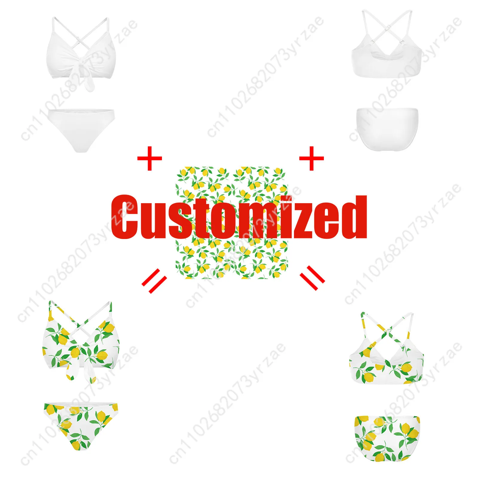 Accept Band Bathing Suits Cross Strap Suspenders Swimsuits Womens Personalized Bikini Pool Party Beach Swimwear Custom Beachwear