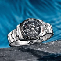 PAGANI DESIGN Men‘s Automatic Mechanical Watch Stainless Steel Waterproof Sport 10Bar Luxury Casual Watch for Men Reloj Hombre photo 3