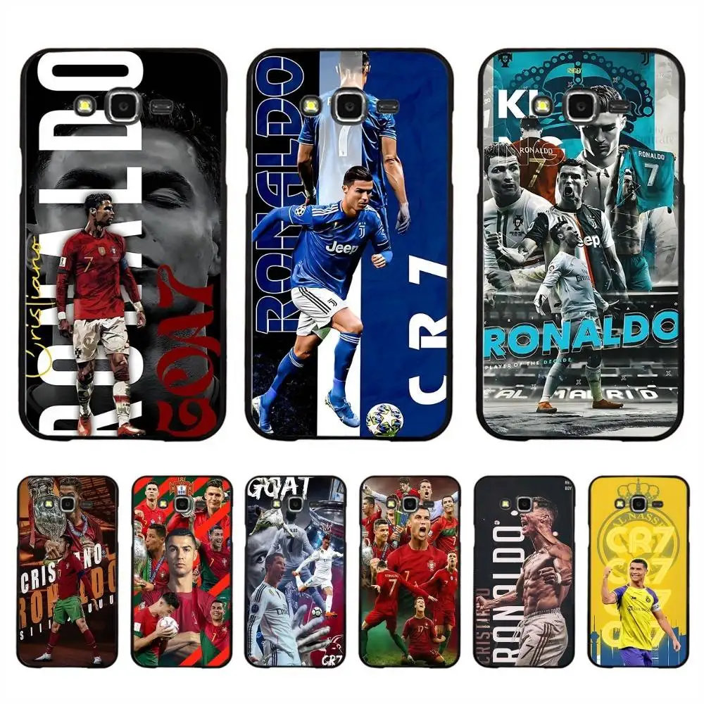 FUSSBALL Cr7 R-Ronaldoes Handyhülle für Samsung S 24 Fe 25 Ultra Plus 20 Lite 21 30 22 23 24 22 Ultra 5G Fundas