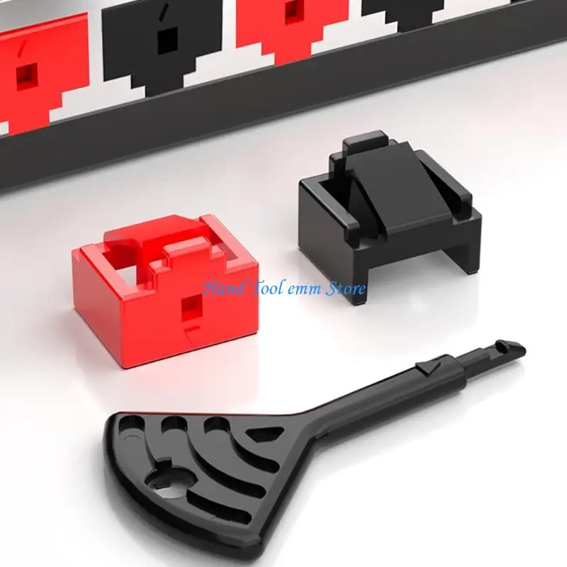 H37F RJ45 Networking Port Blockers 10Pcs Pack With Lockable Feature For Data Safety