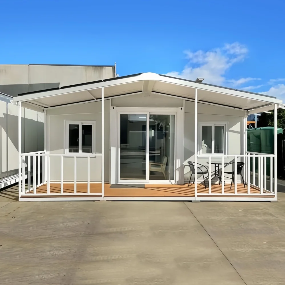 Luxury Extendable modular Container villa Tiny Homes Foldable House 1 2 3 4 bedrooms and kitchen Portable Houses