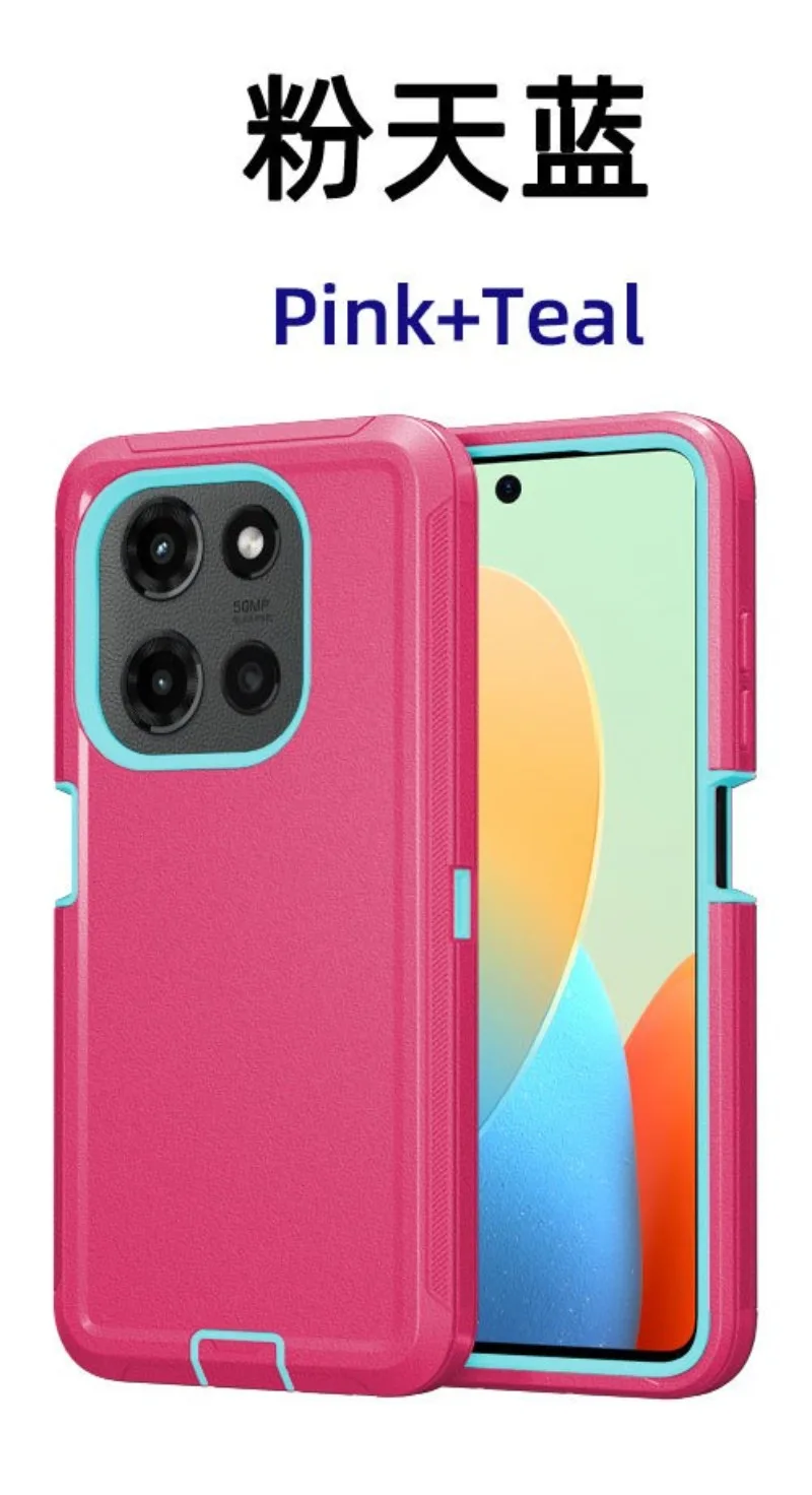 3-Schicht-Schutzhülle für Motorola G Edge Play Stylus Power 5G 2026 2025 2024 2023 Robuste Hybrid-OTT-Schutzhülle – Detail 15