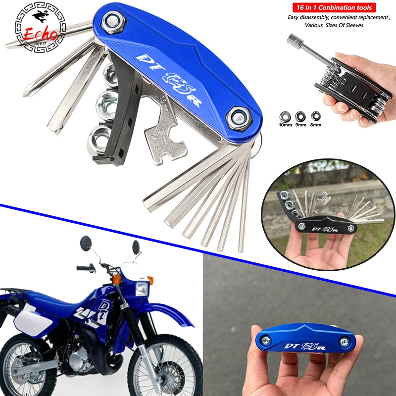 Nowość dla YAMAHA DT125R DT125RR DT125 R DT 125 1998 2000 2001 2002 Motocyklowe akcesoria modowe Zestaw śrubokrętów do naprawy narzędzi