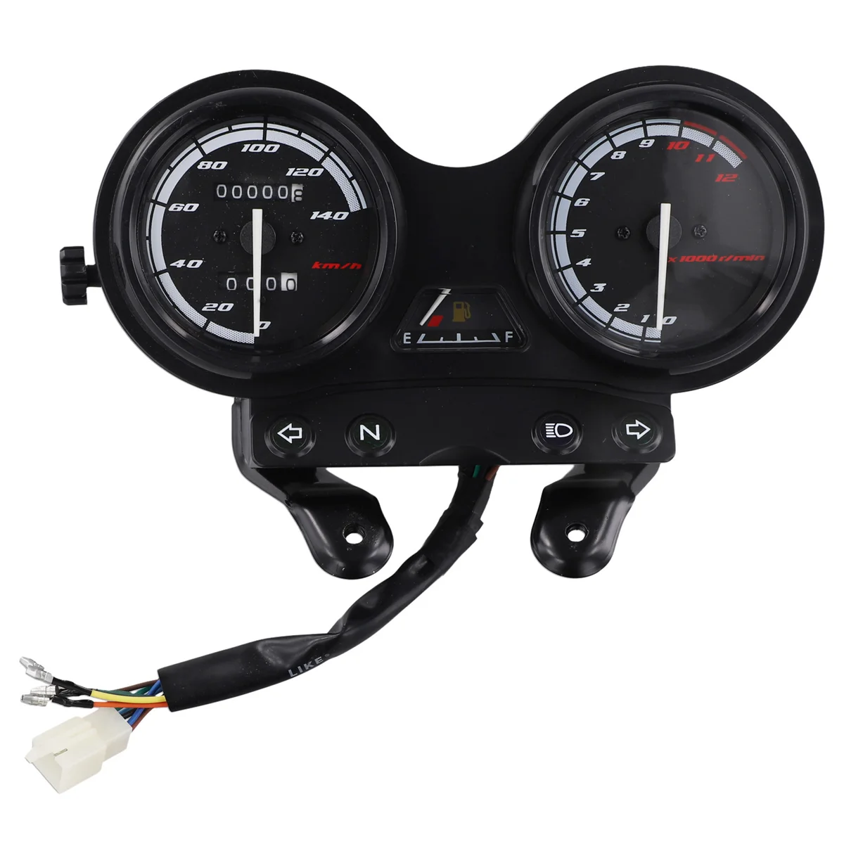 Instrumento de medidor digital para motocicleta, velocímetro com display digital para yamaha ybr 125-l49a