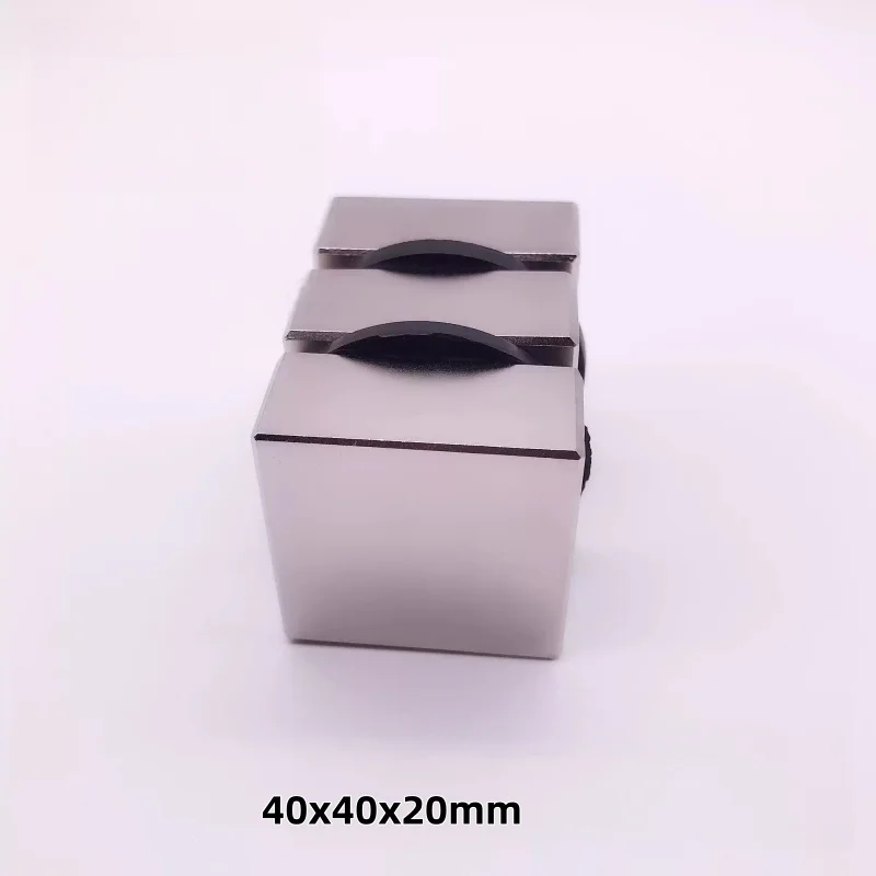 40x40x20mm Thick Quadrate Strong Magnets 40mmx40mmx20mm For Home Refrigerators, Offices DIY 40*40*20