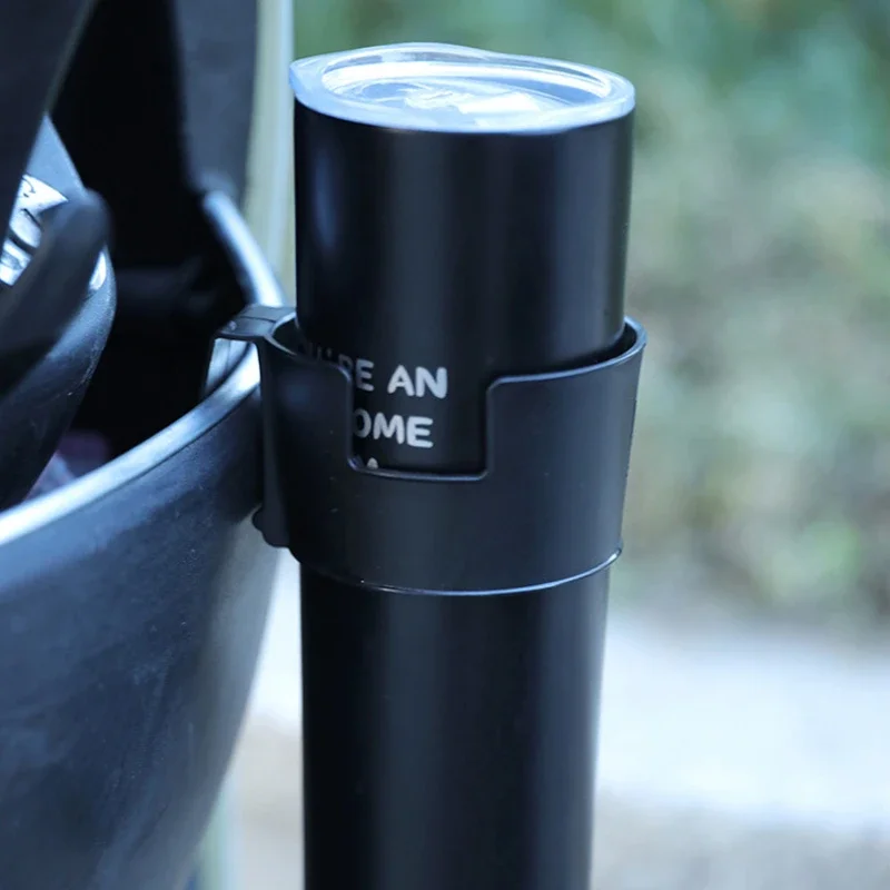 

Anti-fall Useful Car Water Cup Beverage Holder Lightweight Motorcycle Cup Holder Portable for Vehicle