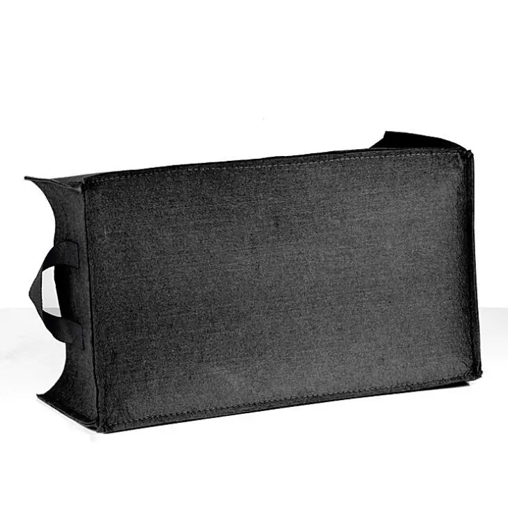 4 Sizes Fabric Raised Garden Bed Square Plant Flower Grow Bag Vegetable Planting Planter Pot with Handles for Garden Tool Jardin