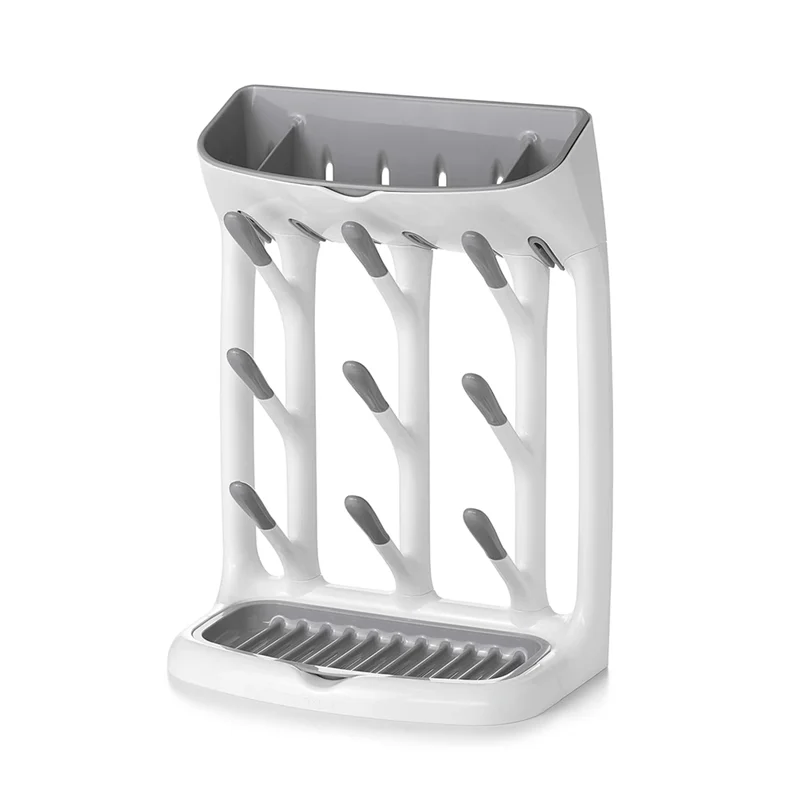 

ABKW-Large Baby Bottle Rack Stand, Vertical For Kitchen Countertop Drying Rack, Space Saving Bottle Dryer