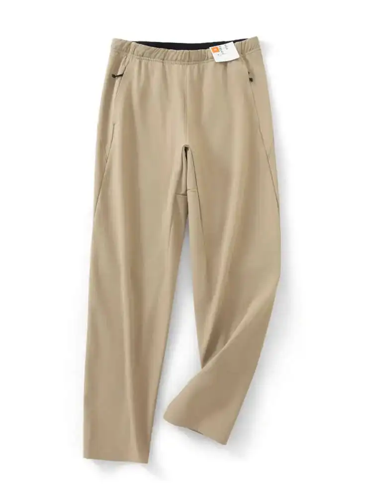 Golf Series 3D Tailored Winter Men's Training Sports Jaet  Soft ell Casual Pants Straight Leg Pred Fold Casual