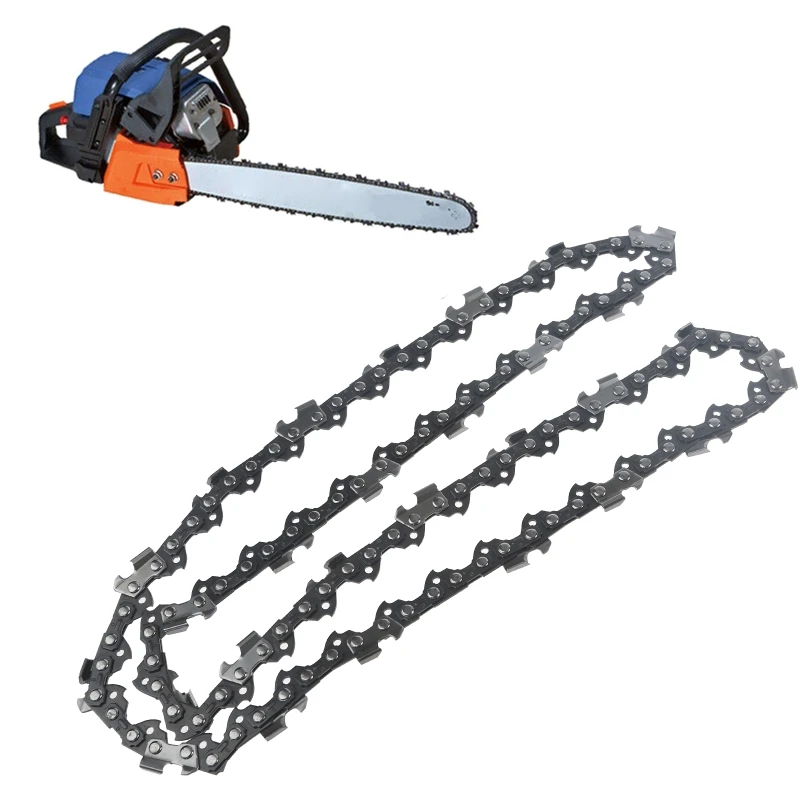 Upgraded 16" Chainsaw Chain  Chain  Wood Cutting Chainsaw Parts Stainless Steel for STRONGER Connection Multipur