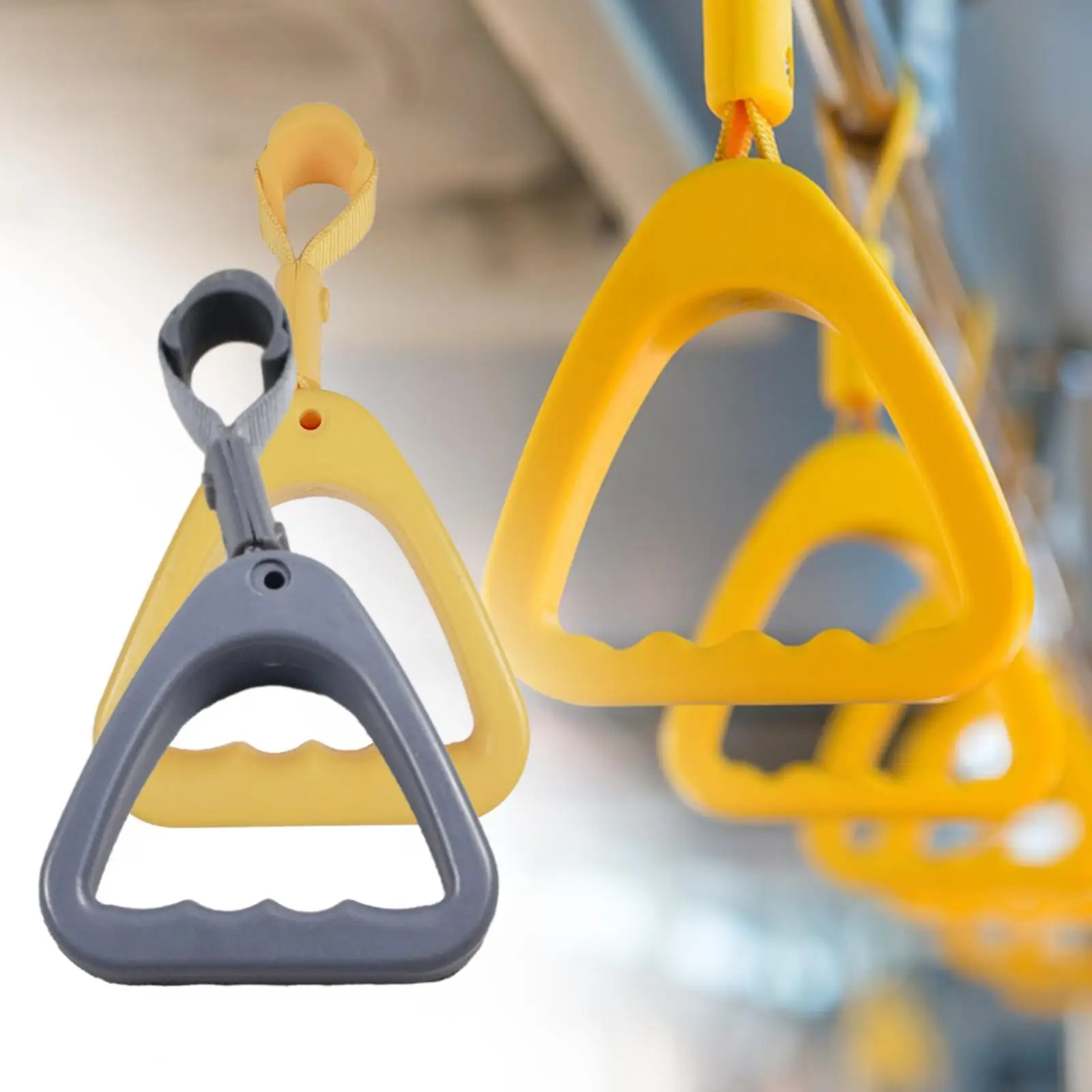 Bus Handle Hang Ring Handle Car Handle Handle Ring Triangle Handle Easily Install Professional Accessories